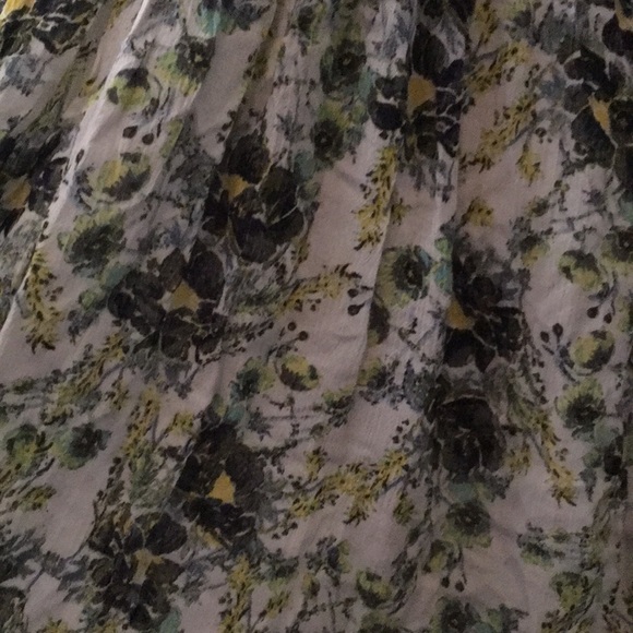 Free people cross back floral tassel dress L - Picture 5 of 8